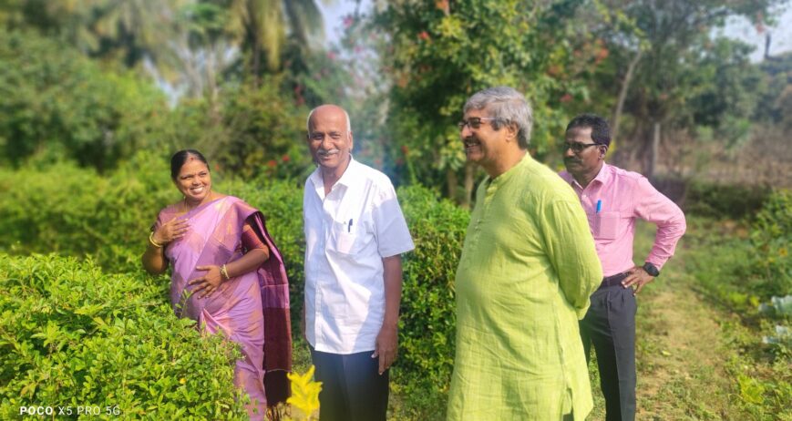 Arivuthottam celebrated National Science Day 2028 with great enthusiasm, welcoming Mathematics Scientist Dr. R. Ramanujam and Tamil Nadu Science Movement District President Mr. M. Siluppan. Students from Little Flower School, Gudiyatham participated in inspiring events, took the Science Day Oath, and interacted with the scientist, making the day a memorable celebration of knowledge and scientific spirit.