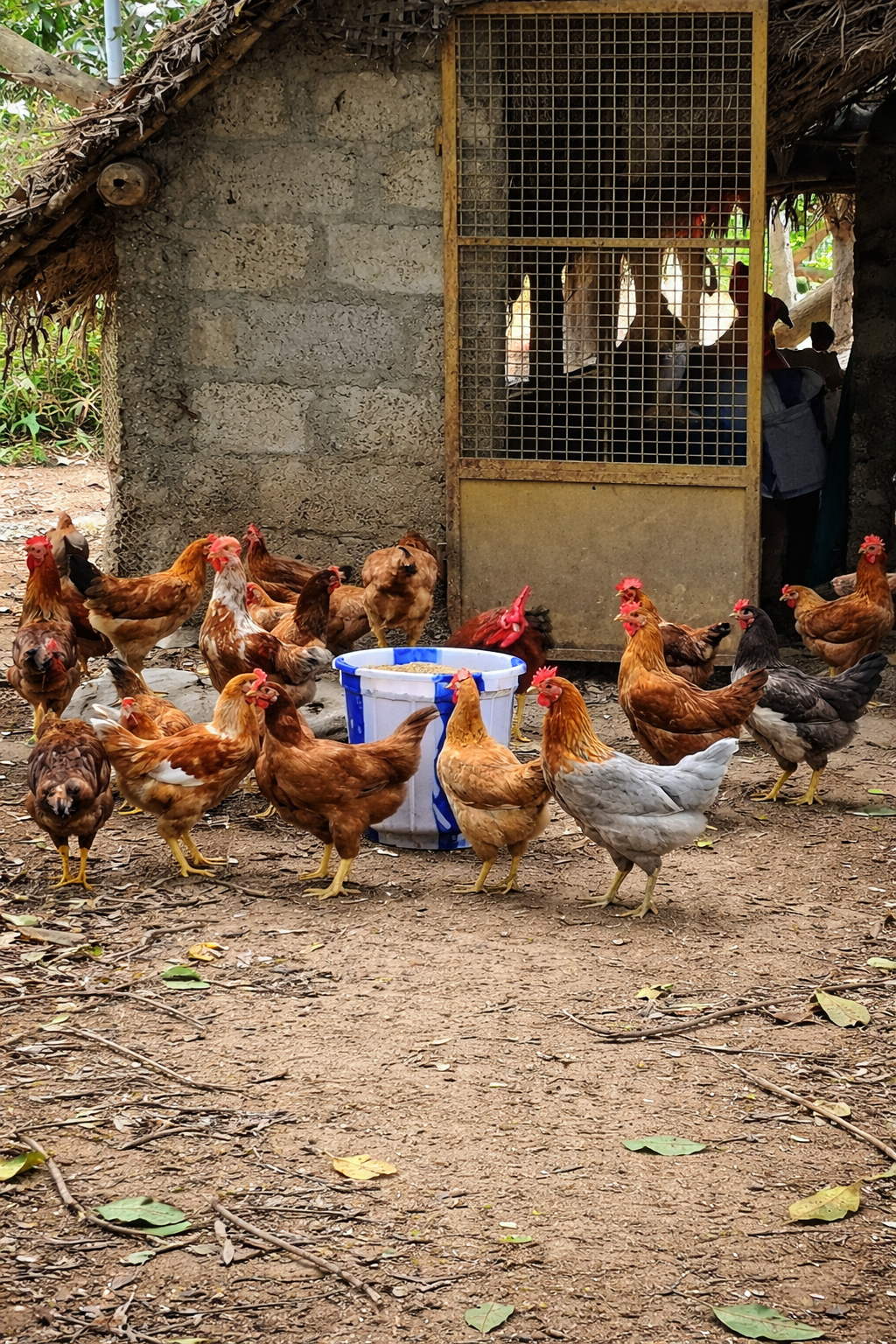 Poultry at Arivuthottam